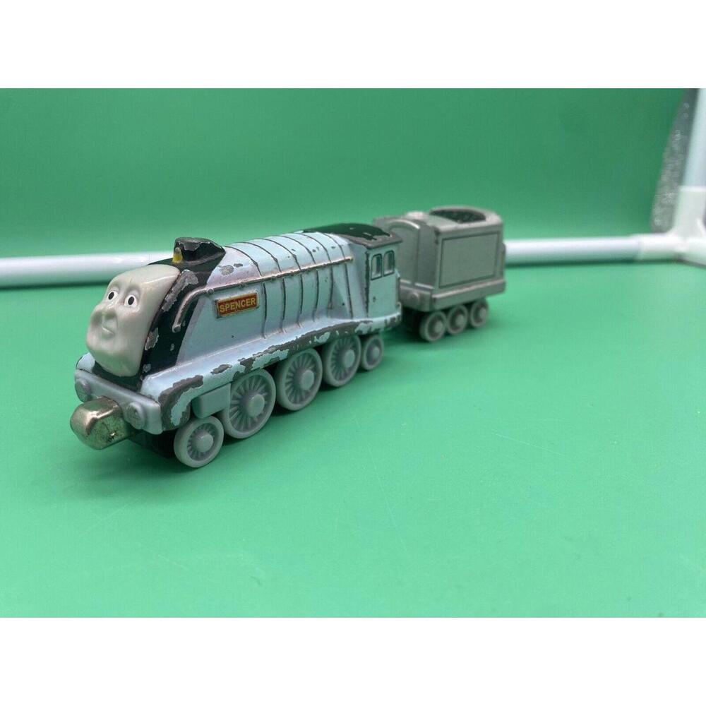 Thomas the Train Spencer Tank Engine Tender Diecast Metal Friends Silver